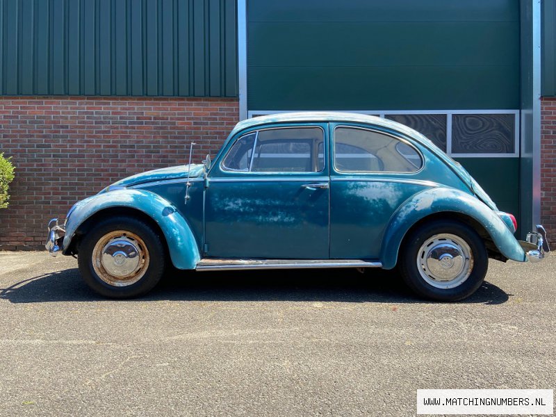 1966 - Volkswagen Beetle Sea Blue