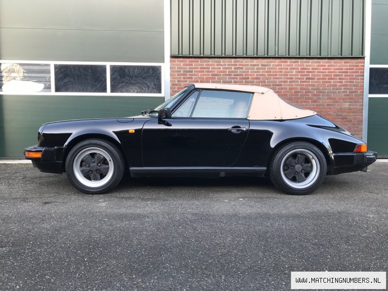 1984 - Porsche 911 3.2 Carrera Cabriolet EURO DELIVERY