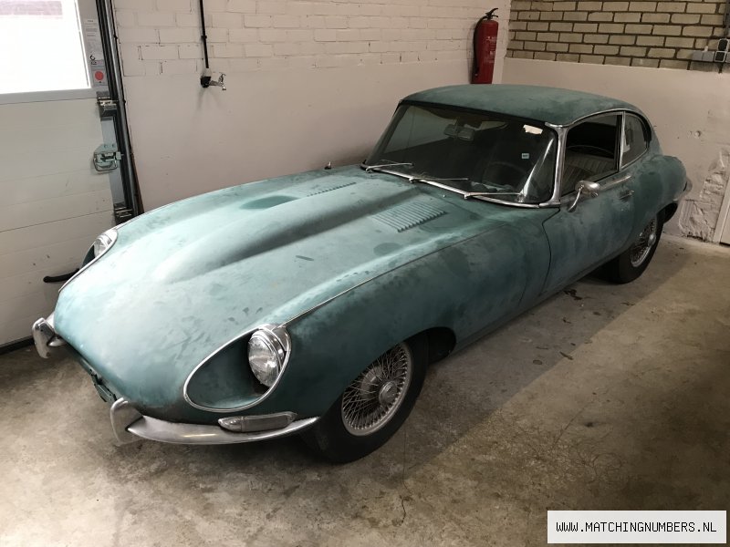 1968 - Jaguar XKE E Type 4.2 Coupe 2+2  Series 1.5 Willow Green