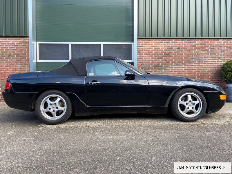 1992 - Porsche 968 3.0 Cabriolet Black