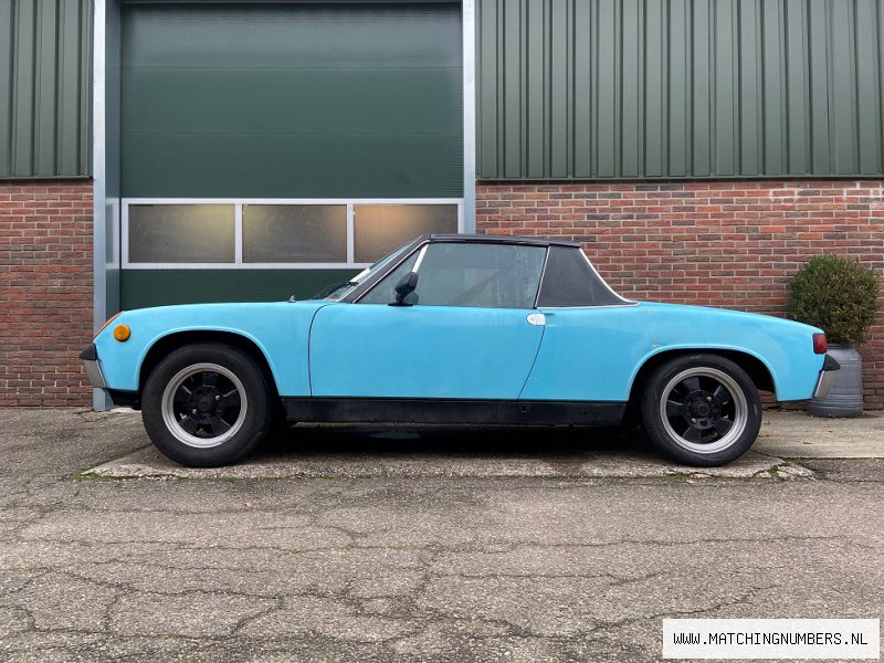 1973 - Porsche 914 1.7 Targa Olympic Blue