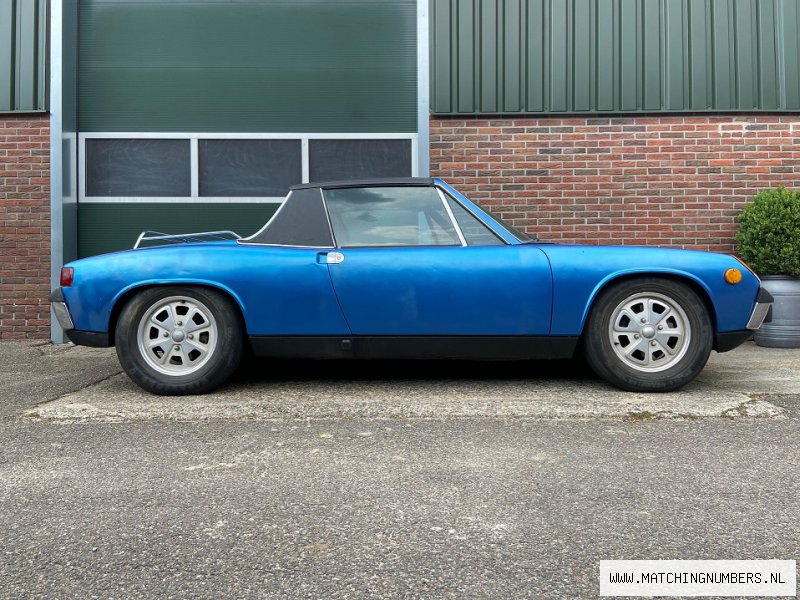 1973 - Porsche 914 2.0 Targa Alaska Blue Metallic