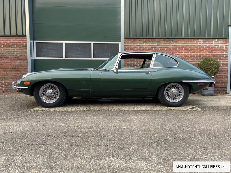 1969 - Jaguar XKE E type 4.2 Coupe 2+2 Opalescent Dark Green