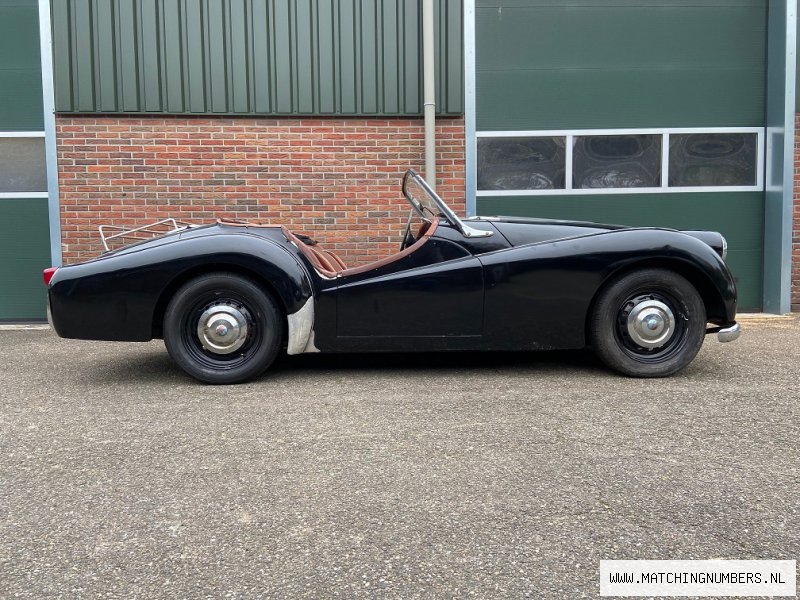 1957 - Triumph TR3 Small Mouth Black