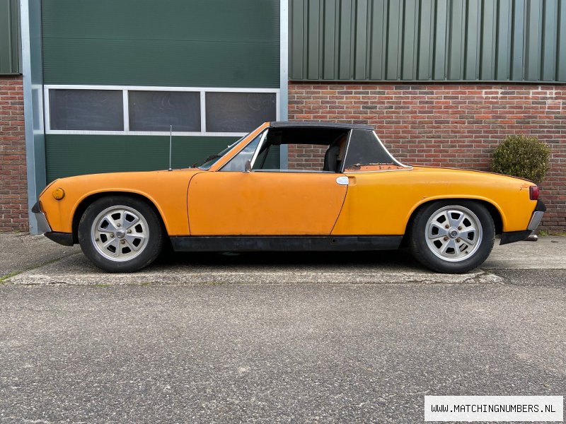 1973 - Porsche 914 2.0 Amber Orange