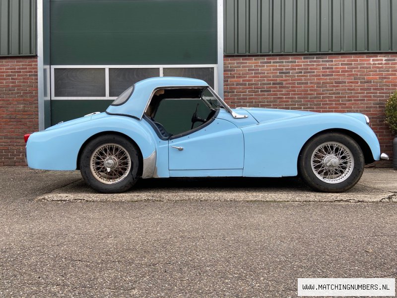 1960 - Triumph TR3 Powder Blue