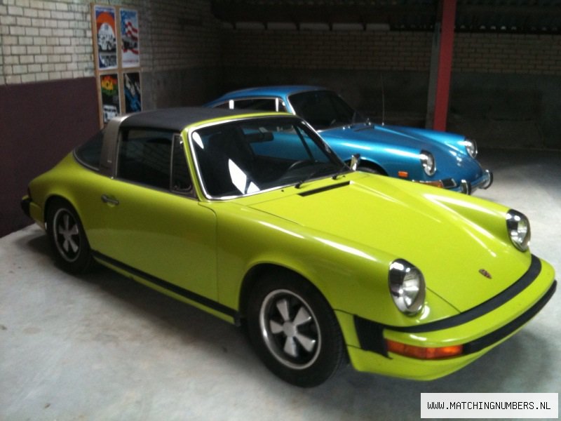 1974 - Porsche 911 2.7 Targa Birch Green