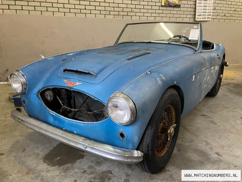 1957 - Austin Healey 100-6 BN4 Blue