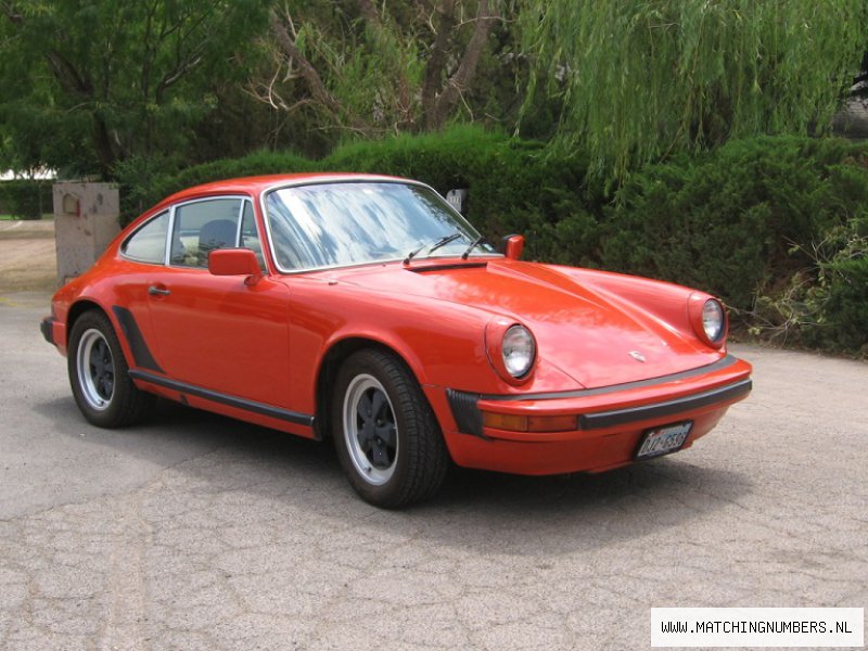 1979 - Porsche 911 3.0 SC Coupe Continental Orange