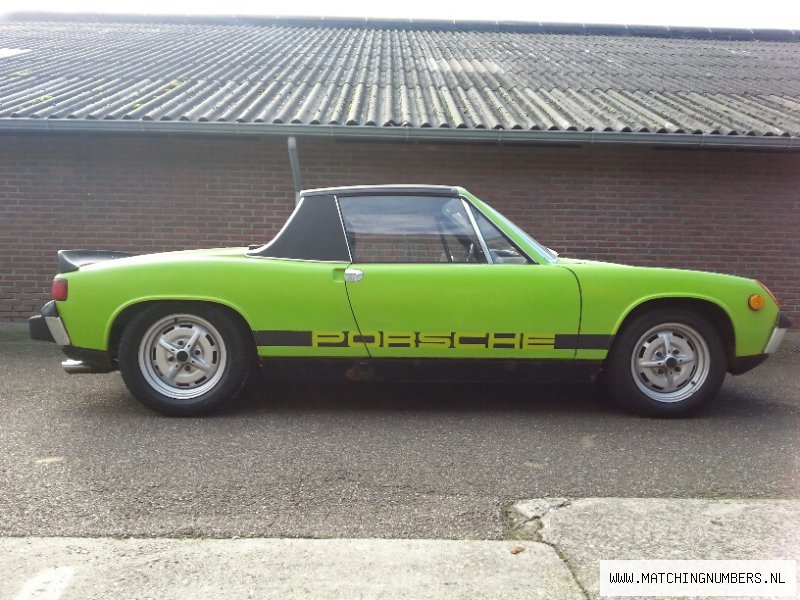 1971 - Porsche 914 1.7 Targa Green