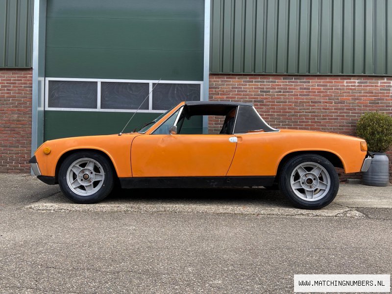 1971 - Porsche 914 1.7 Targa Amber Orange