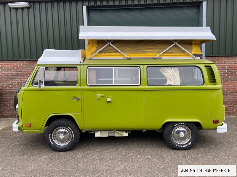 1977 - Volkswagen T2B Riviera Camper Green