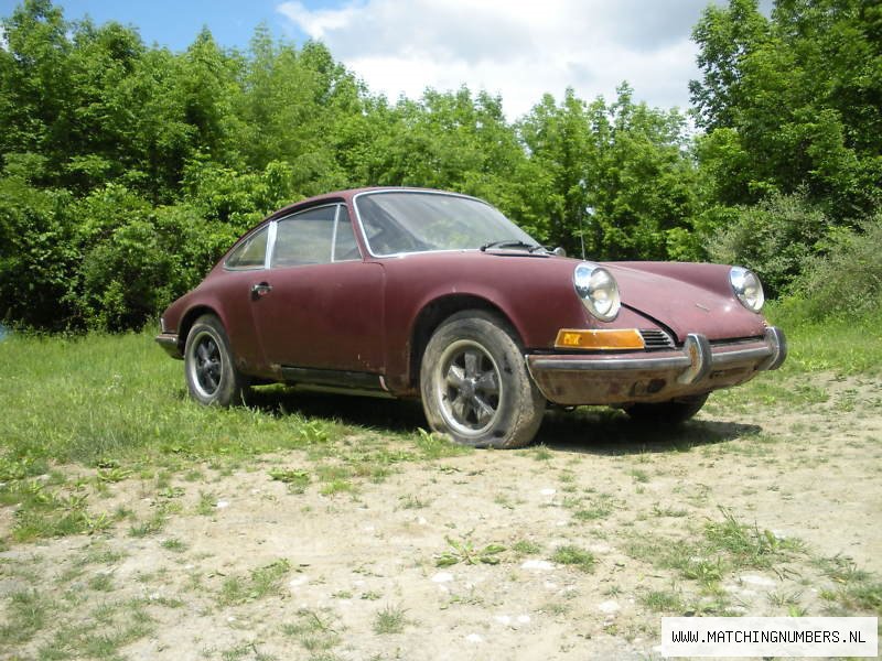 1969 - Porsche 911E Burgendy