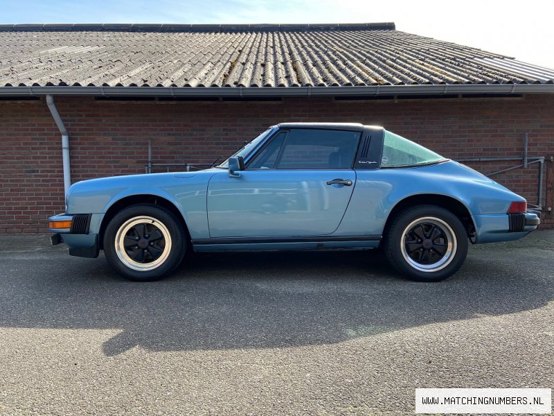 1980 - Porsche 911 SC Targa Light Blue Metallic