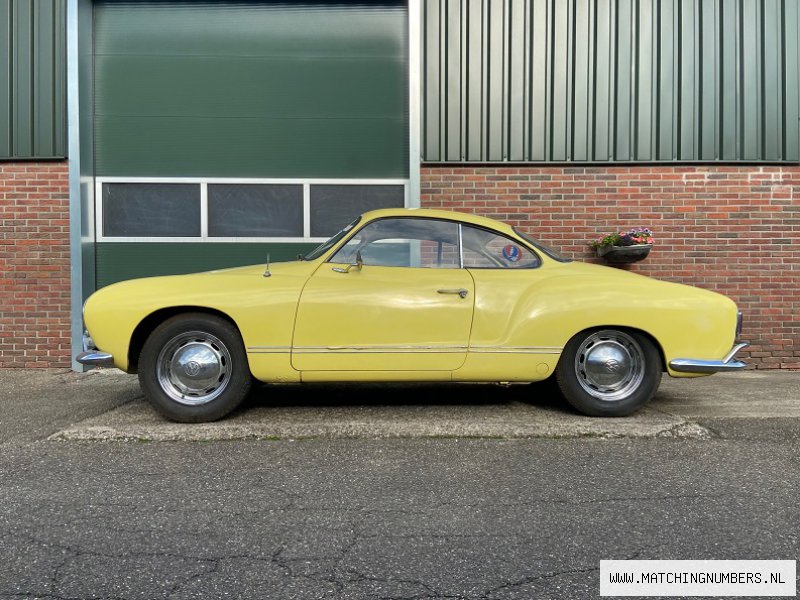 1958 - Volkswagen Karmann Ghia Low Light Coupe Dolphin Blue