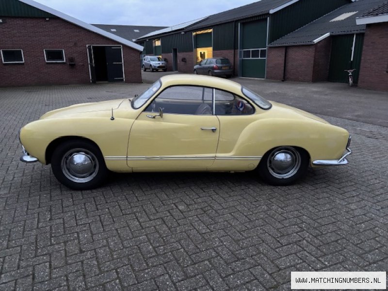 1958 - Volkswagen Karmann Ghia Low Light Coupe