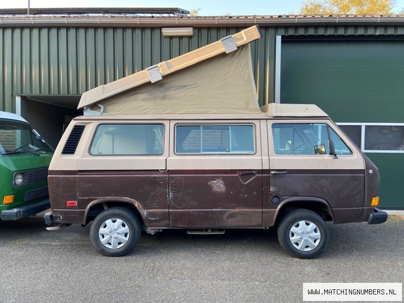 1984 - Volkswagen T3 Westfalia Camper Wolfsburg Edition Brown/Beige