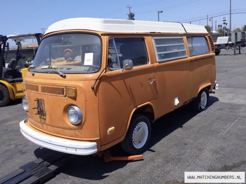 1973 - Volkswagen Westfalia Camper Brilliant Orange