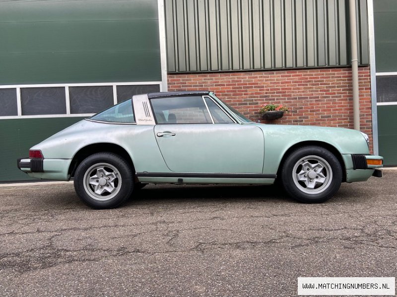 1977 - Porsche 911 2.7 S Targa Ice Green Metallic