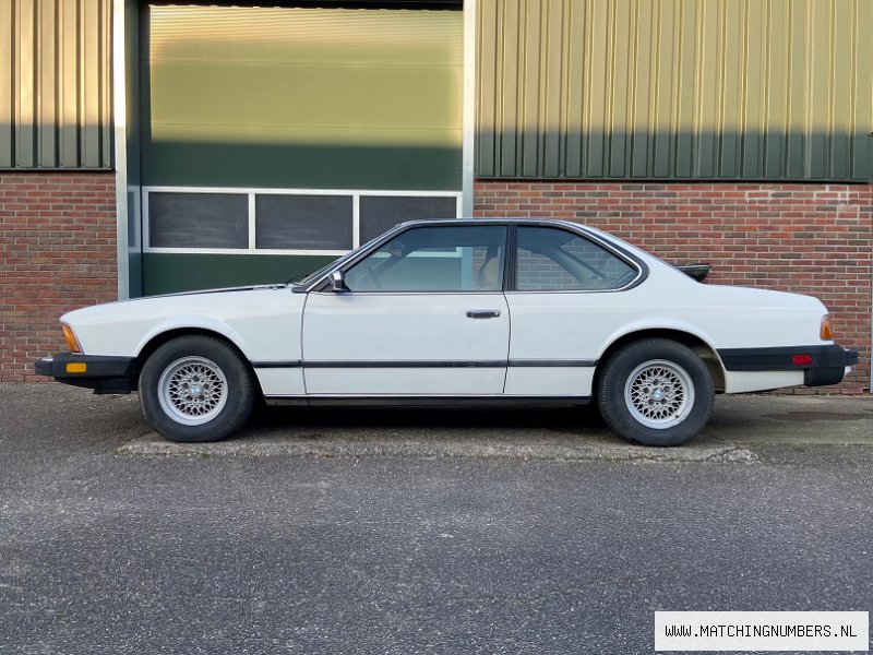 1982 - BMW 633 CSI Coupe Sharknose Alpinwhite