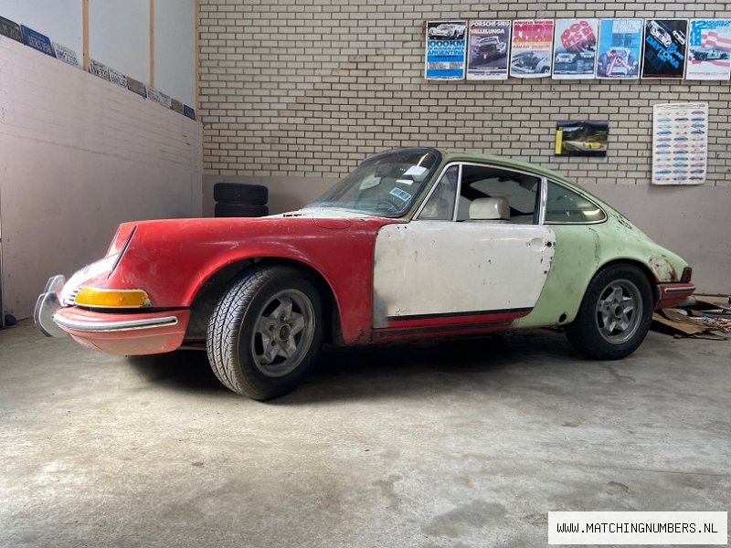 1969 - Porsche 912 LWB Coupe Burgundy Red