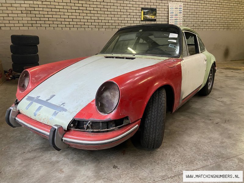 1969 - Porsche 912 LWB Coupe Burgundy Red
