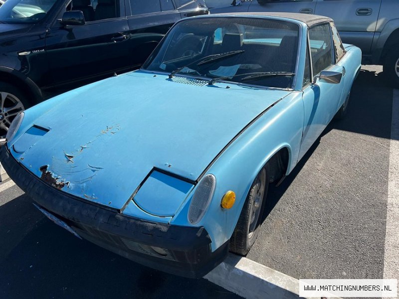 1973 - Porsche 914 1.7 Targa Olympic Blue