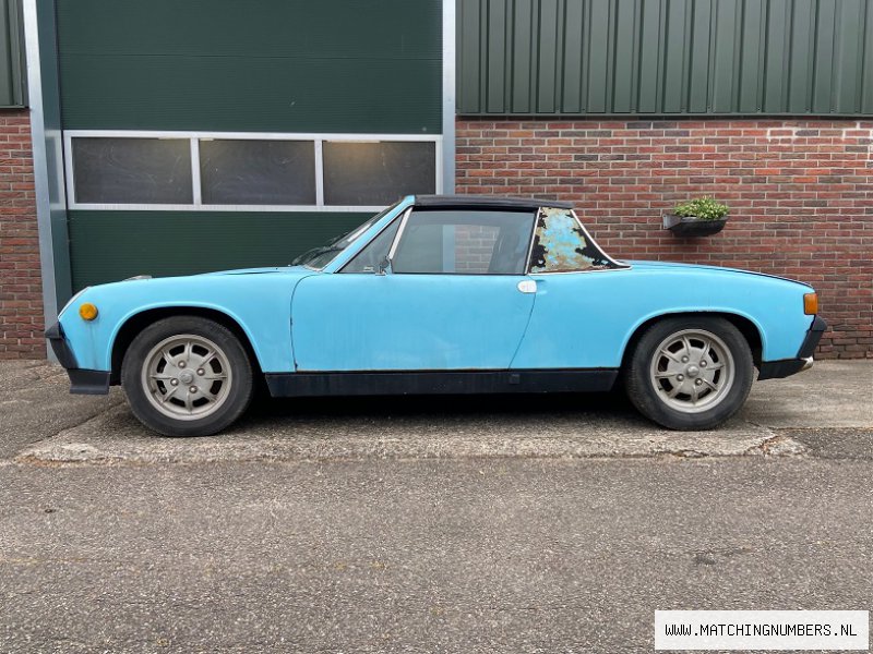 1973 - Porsche 914 1.7 Targa Olympic Blue