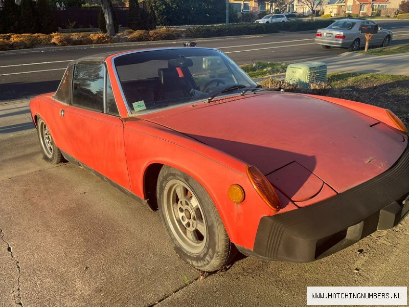 1976 - Porsche 914 2.0 Targa Scarlet Red