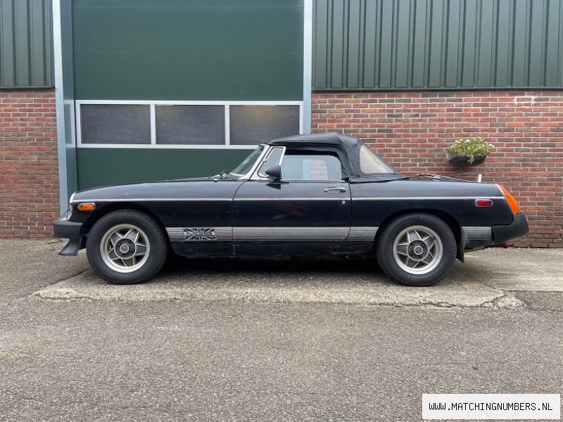 1979 - MGB Cabriolet Special Edition Black