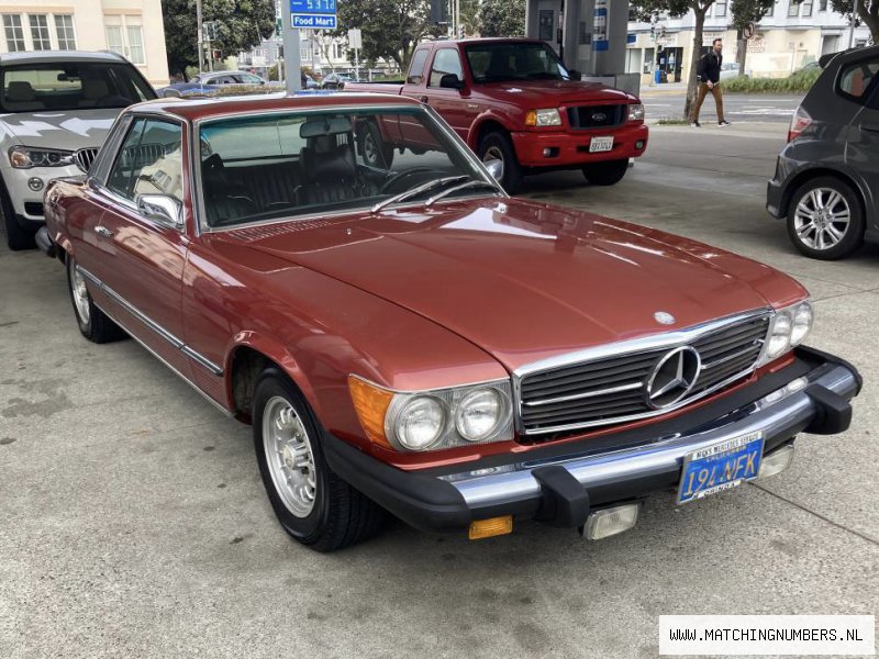 1975 - Mercedes 450 SLC Coupe Red Metallic (R107)