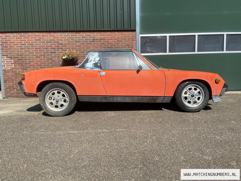 1973 - Porsche 914 2.0 Targa Alaska Blue Metallic