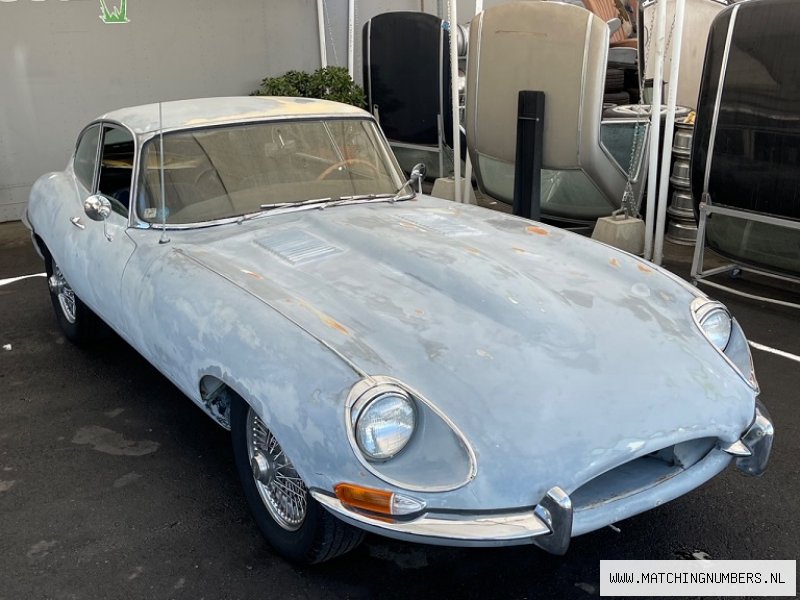 1968 - Jaguar XKE E Type 4.2 Fixed Head Coupe Series 1.5 Light Blue