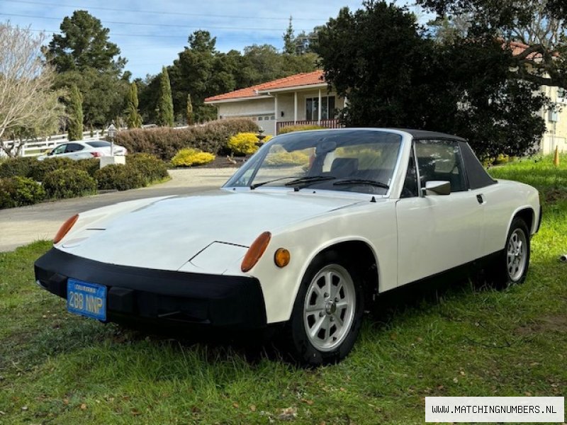 1976 - Porsche 914 2.0 Targa Light Ivory