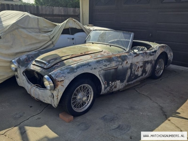 1960 - Austin Healey 3000 BN7 Mark I Black