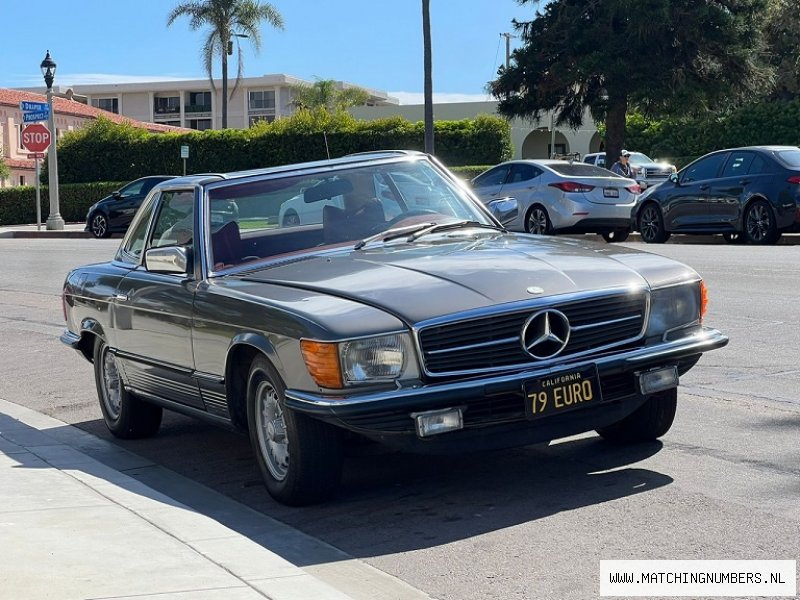 1979 - Mercedes Benz 450 SL Cabriolet Grey Metallic EURO (R107)