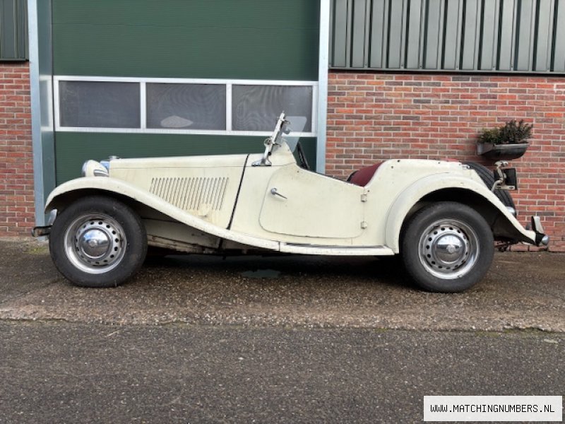 1953 - MG TD Cabriolet White