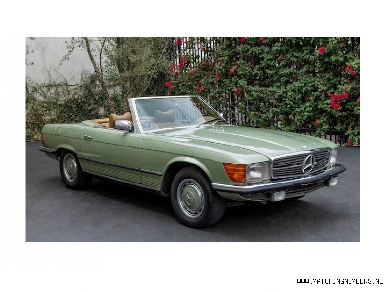 1979 - Mercedes Benz 450 SL Silver Green Metallic EURO (R107)