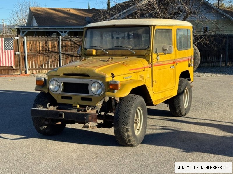1978 - Toyota Landcruiser FJ40 Mustard Yellow