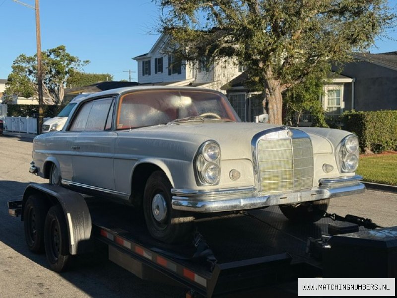 1963 - Mercedes Benz 220 SE Coupe Papyrus Weiss