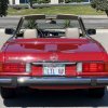 1989 - Mercedes Benz 560 SL Cabriolet  Signal Red (R107)