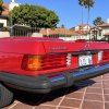 1989 - Mercedes Benz 560 SL Cabriolet  Signal Red (R107)