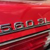 1989 - Mercedes Benz 560 SL Cabriolet  Signal Red (R107)